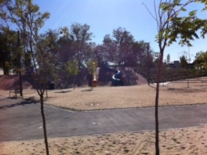 parque publico infantil rivas toboganes