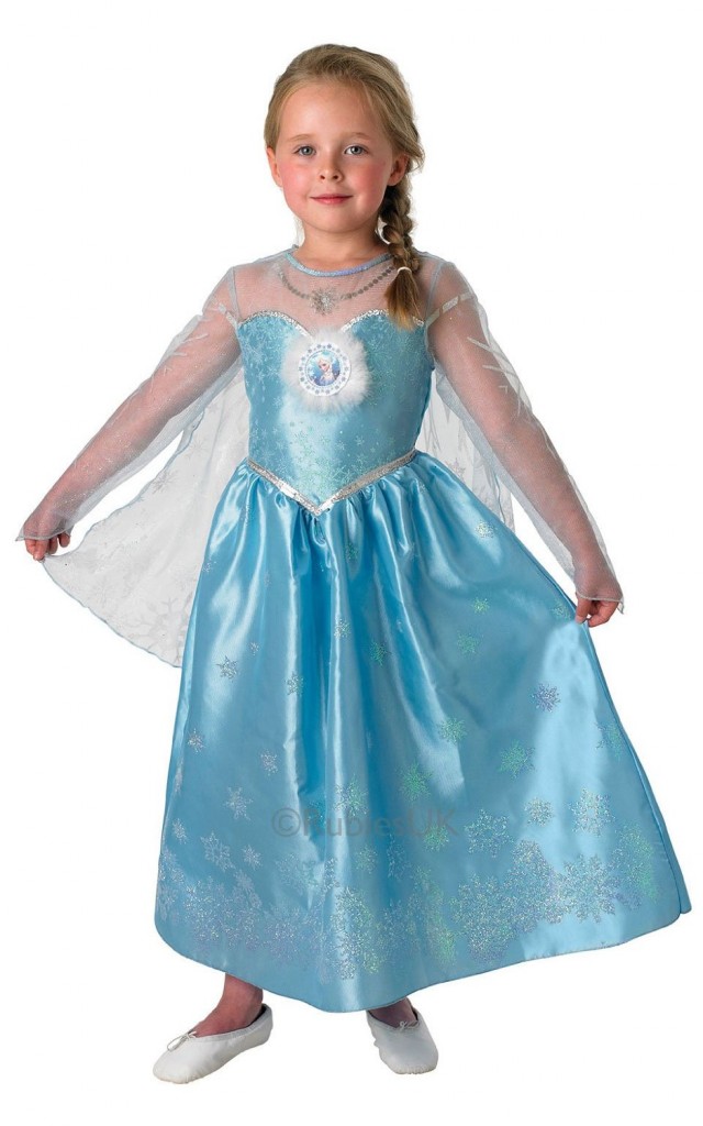 disfraz princesa frozen lujo