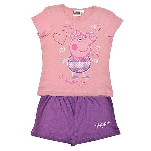pijama infantil para niña de verano de peppa pig