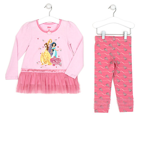 pijama infantil para nina en invierno de las princesas disney
