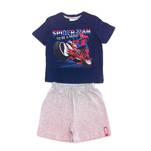pijama infantil para niño de verano de spiderman
