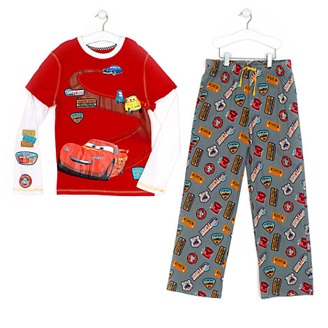 pijama infantil para niño en invierno de rayo mcqueen