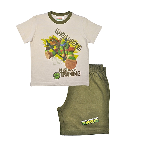 pijama infantil para nino en verano de las tortugas ninja
