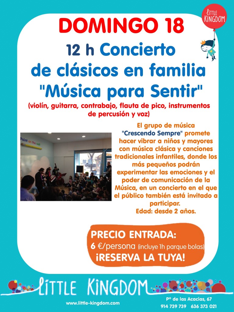 concierto infantil de musica clasica crescendo sempre