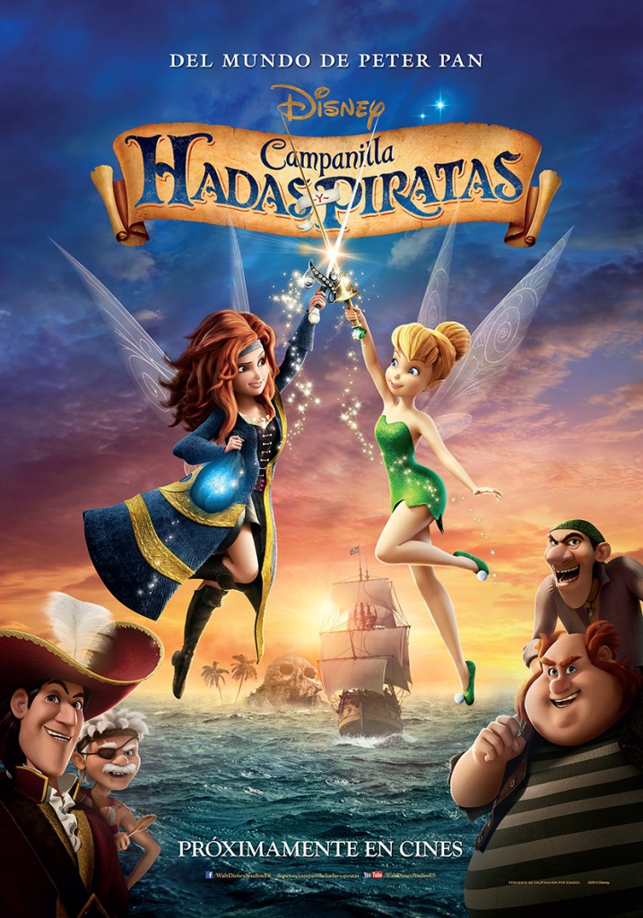 películas infantiles campanilla hadas y piratas