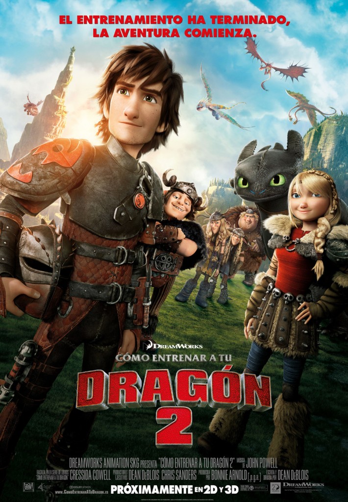 peliculas infantiles como entrenar a tu dragon