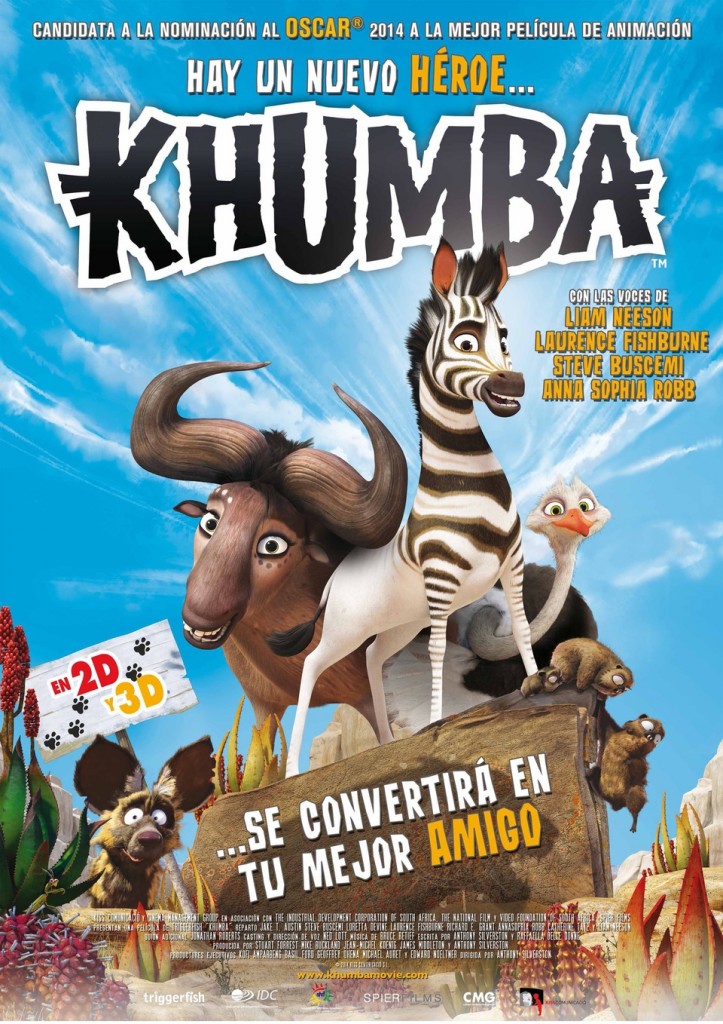 película para niños animales khumba