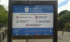 parque público infantil la moraleja
