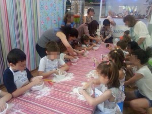 taller de repostería para niños