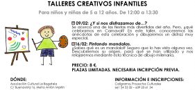 Talleres de Carnaval y pintura para niños en febrero con Caligrama Proyectos Culturales