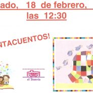 Cuentos con Elmer en la librería El Tranvía