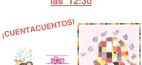 Cuentos con Elmer en la librería El Tranvía