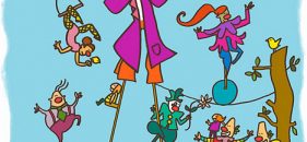 Gala de Navidad de Payasos sin Fronteras en el teatro Fígaro