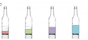 Xilófono con agua para niños