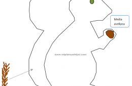 Animales con semillas y frutos secos