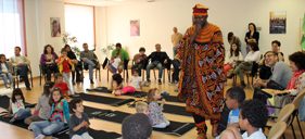 Cuentacuentos en Alcobendas con Boni Ofogo