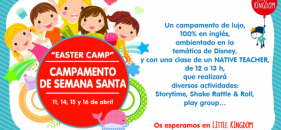 Campamento para niños en Semana Santa en Inglés con Little Kingdom