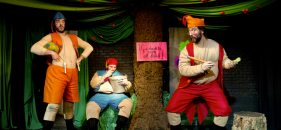 El clásico de Los Tres Cerditos a escena