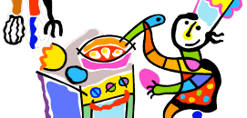 Curso de cocina para niños en Madrid con La Bolboreta