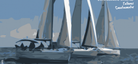 Concentración náutica solidaria en Dénia por Menudos Corazones