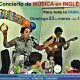 Concierto en directo de música en inglés para niños en Alcobendas