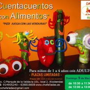 Cuentacuentos infantiles con Alimentos en Alcobendas