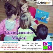 Cuentacuentos musical para niños en Alcobendas «Batucado»