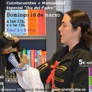 Cuentacuentos y manualidades el Día del Padre en Alcobendas