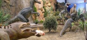 Exposición de Dinosaurios en la Casa de Campo de Madrid