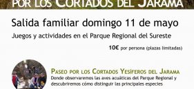 Excursión familiar por el Parque Regional del Sureste en Madrid