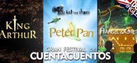 Festival de cuentacuentos en inglés en Madrid en el Teatro Maravillas