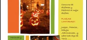 Fiesta de Halloween para niños y padel para padres en Alcobendas