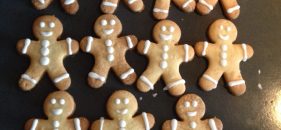 Galletas de muñecos de Navidad