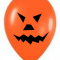 Adornos de calabaza y fantasma con globos para halloween