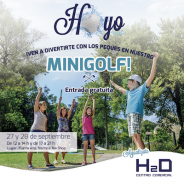 Minigolf gratis en H2O de Rivas