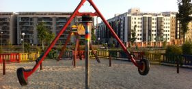 Parque público de la «TIROLINA» en Las Tablas