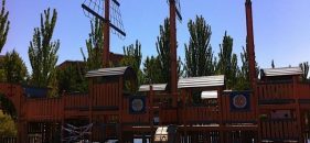 Parque público infantil del «Barco» en Arroyo de la Vega de Alcobendas