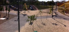 Parque público infantil «Gran Tobogán» en Rivas