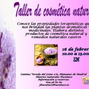 Taller familiar en Humanes de cosmética natural y remedios caseros