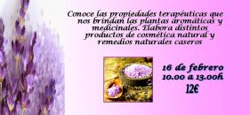 Taller familiar en Humanes de cosmética natural y remedios caseros