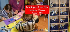 Taller para hacer robots en Alcobendas