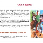 Una obra de teatro en familia a través de Menudos Corazones «Cyrano de Bergerac»